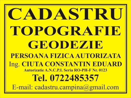 Cadastru Campina