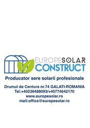 Europe Solar Construct srl, Galaţi