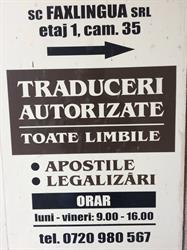 Faxlingua - traduceri legalizate, Timişoara