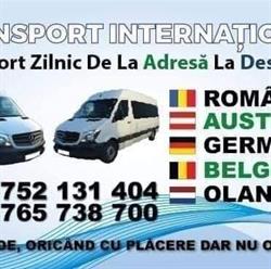 Transport Persoane Romania Austria Germania Belgia La Adresa 0752131404, Drobeta-Turnu Severin