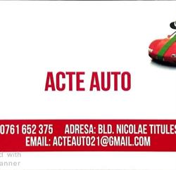 Acte auto Craiova Severinului