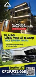 Alongside Unirii Fountains by Natrom, Bucureşti