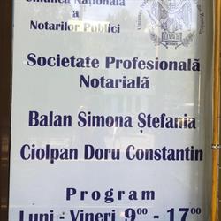 Birou Notarial Public Balan Simona Stefania si Ciolpan Doru, Iaşi
