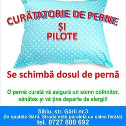 Curăţătorie de perne şi pilote Sibiu