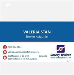 Asistent Insurance -Broker Asigurari, Cumpăna