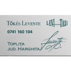 Taxi Levi, Topliţa