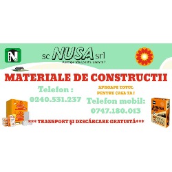 Nusa-DEPOZIT MATERIALE DE CONSTRUCTII-PECO, Tulcea