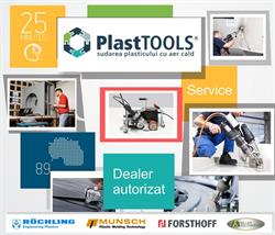 PLAST TOOLS EXPERT - Feon aer cald , extruder sudura plastic, suflante industriale, roboti prelate, Afumaţi