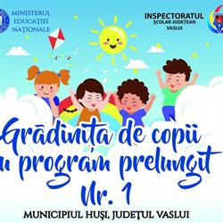 Grădiniţa Cu Program Prelungit Nr.1, Huşi