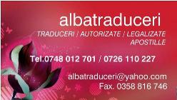 albatraduceri, Alba Iulia