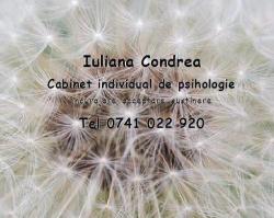 Cabinet individual de psihologie Iuliana Condrea, Bucureşti