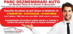 Dezmembrari Pallady, Bucureşti