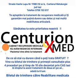 Cabinet Recuperare Medicala - Sc Centurion X Med Srl, Iaşi